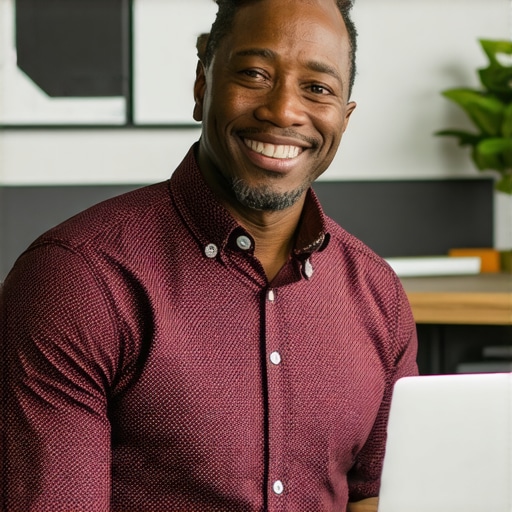 Mesa Business SEO Optimization Strategy Mesa business owner working on Google Maps SEO optimization