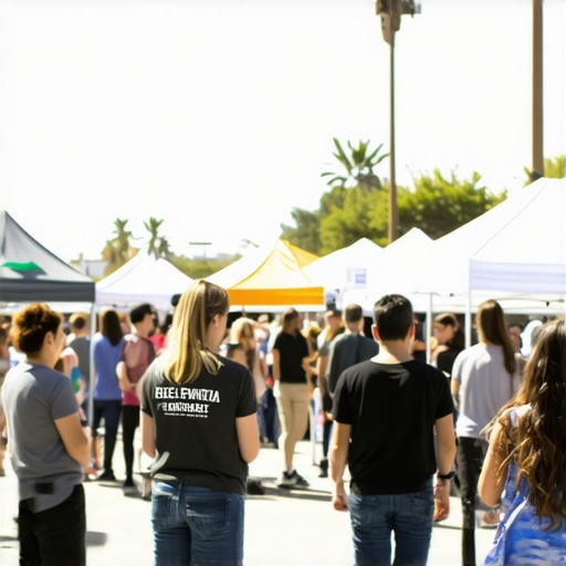Mesa Community Event Boosting Local SEO Local community event in Mesa with businesses and residents engaging