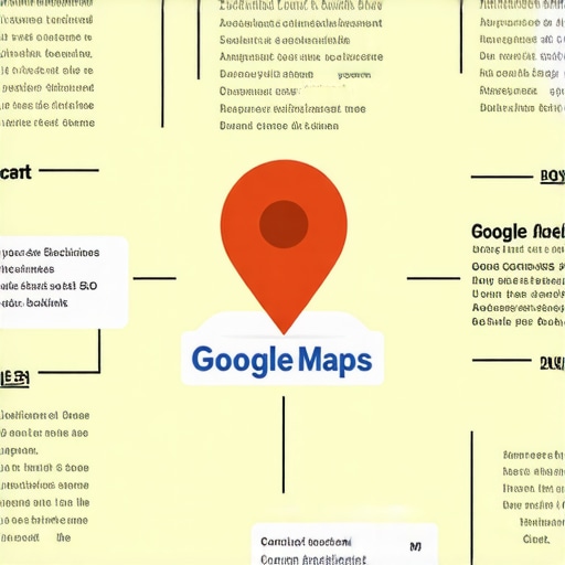 Diagram illustrating key components of local SEO strategy in Mesa