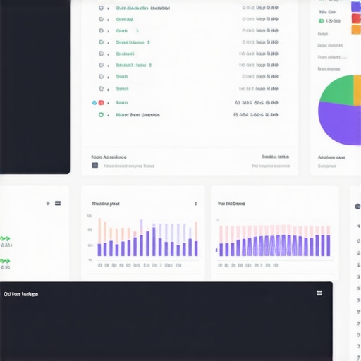 Local SEO Dashboard for Maps Performance Screenshot of a dashboard showing local SEO metrics, citation status, and review analytics.