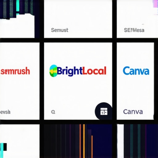 Mesa SEO Tools Workspace A workspace with SEO interface on screen demonstrating Mesa local SEO management.