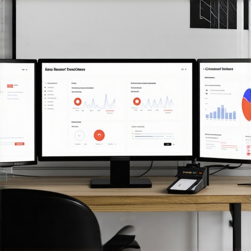 Screens showcasing local SEO analytics and maps rankings