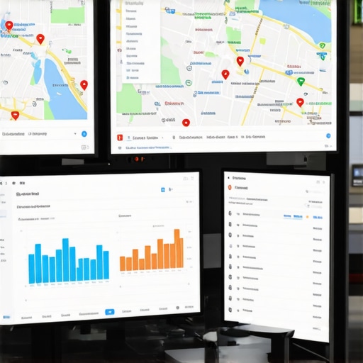 Digital marketing tools for Mesa SEO Screenshot of analytics dashboards and maps displaying Mesa local SEO data.