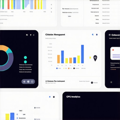 Screenshot of local SEO analytics dashboard illustrating citation health, ranking trends, and maps performance.