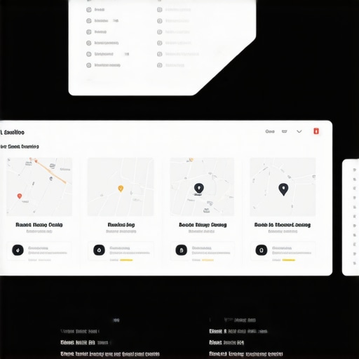 A digital dashboard displaying Mesa local SEO metrics, citation status, and map ranking analytics.