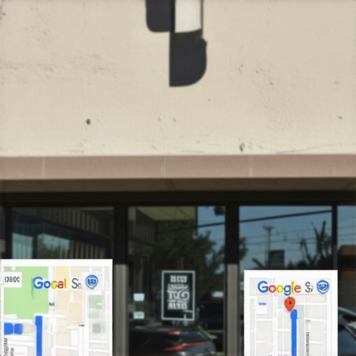 Optimizing Mesa Business for Local SEO Mesa business storefront with Google Maps optimization elements.
